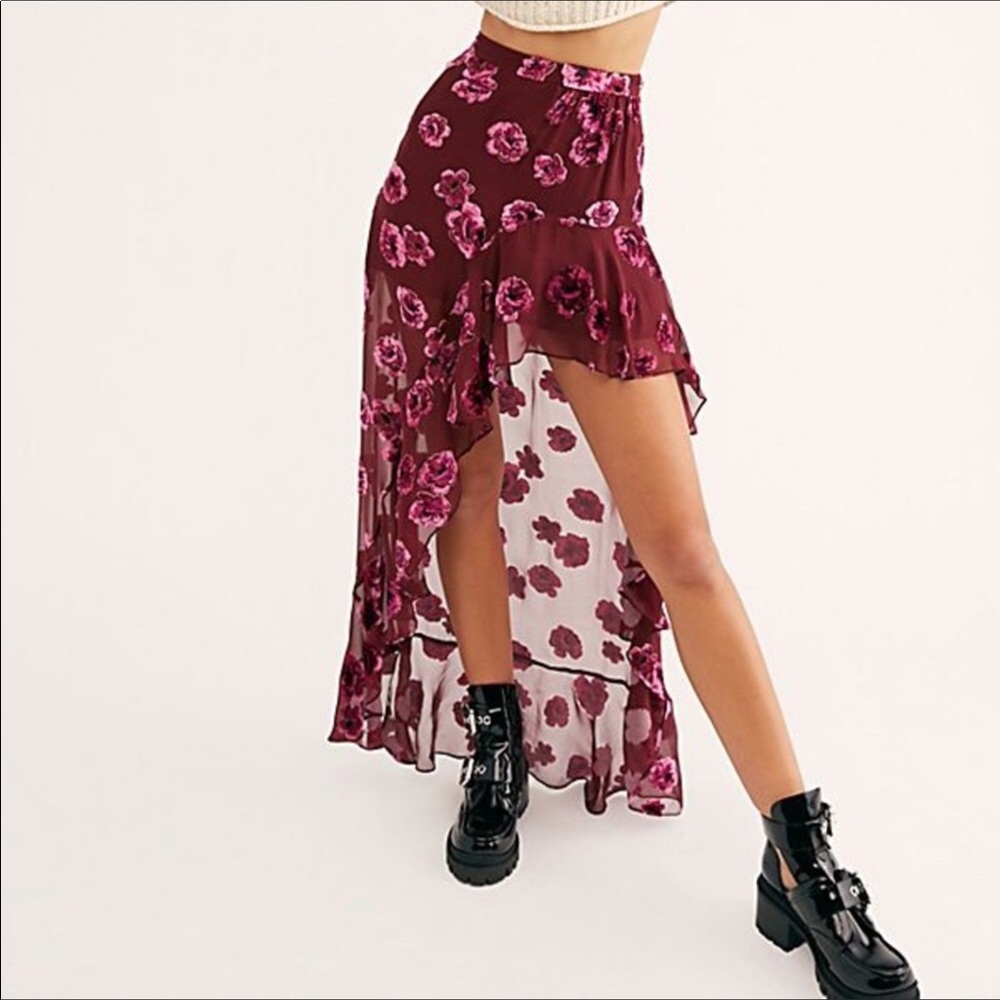 For love and lemons high low skirt